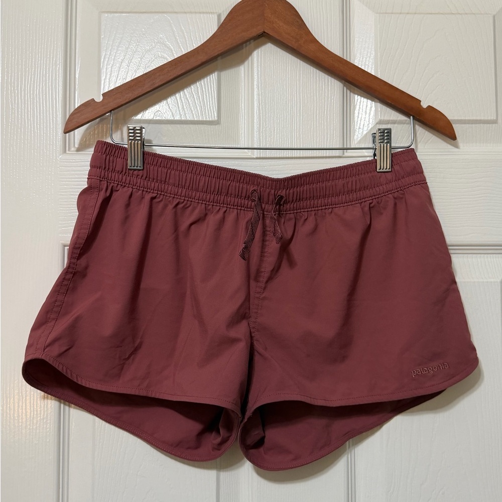 Patagonia Women's Athletic Shorts in Dusty Rose